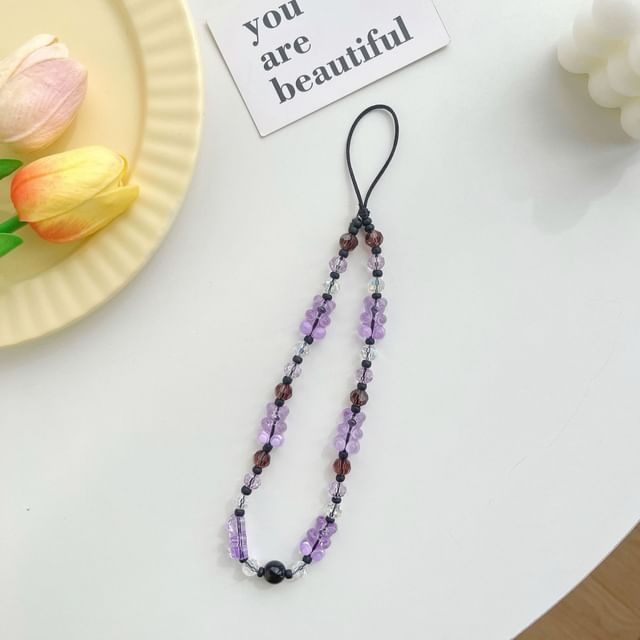 Plastic Strap Phone Bead