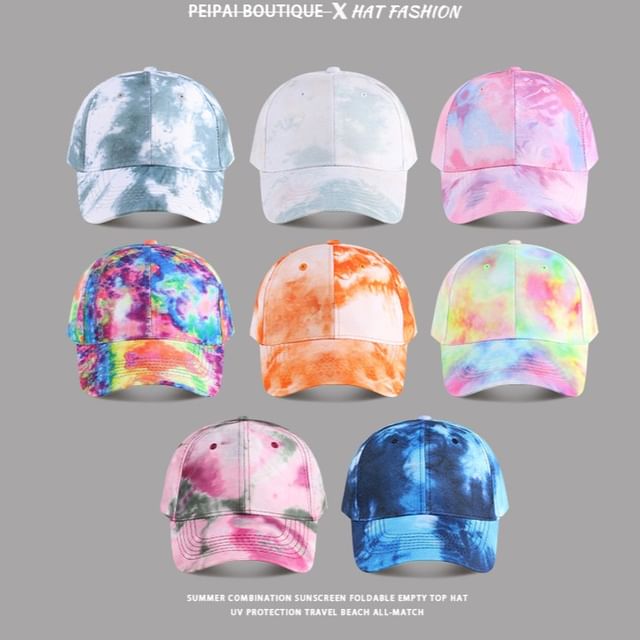 Tie Dye Baseball Cap