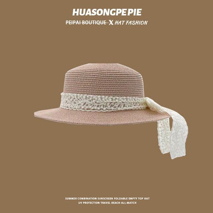 Hat Boater Lace Straw Trim