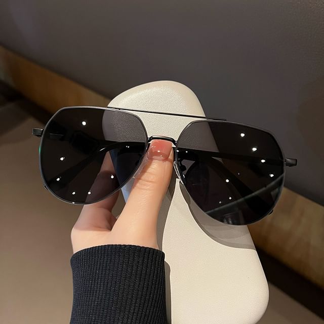 Hexagon Frame Sunglasses