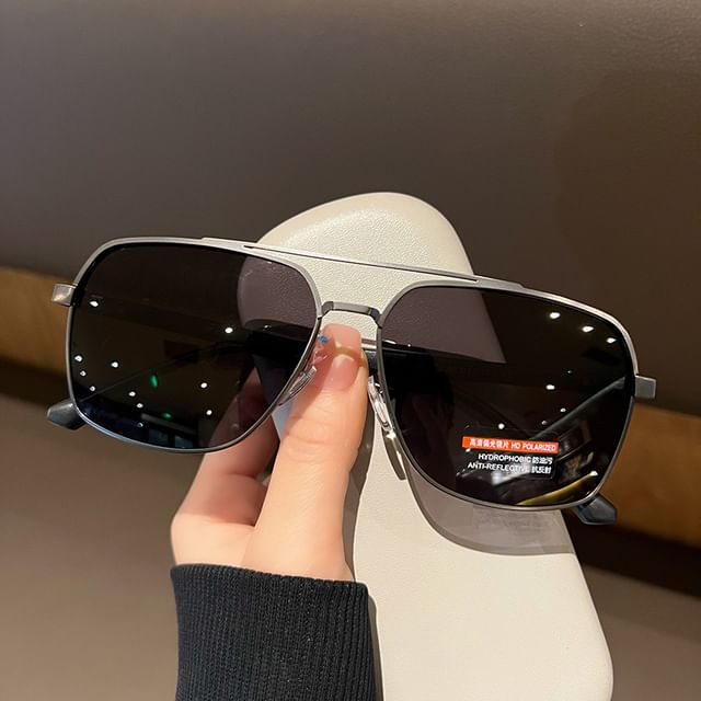 Square Thin Frame Sunglasses