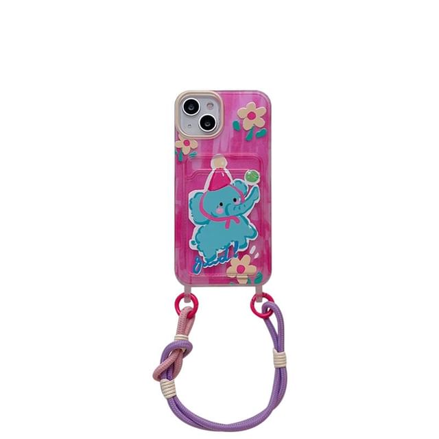 Animal Card Holder Phone Case / Strap / Set
