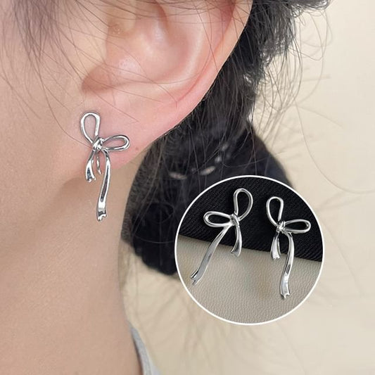 Bow Clip On Earring