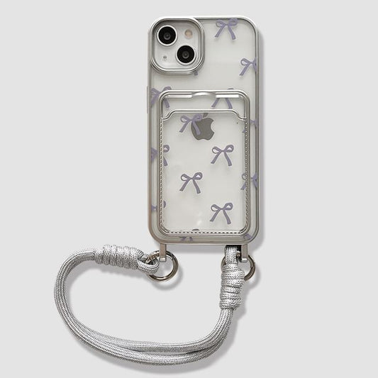 Ribbon Print Phone Case