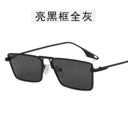Square Metal Frame Sunglasses