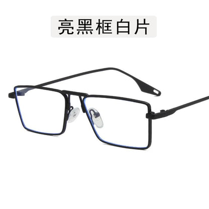 Square Metal Frame Sunglasses