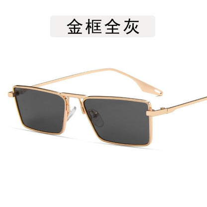Square Metal Frame Sunglasses