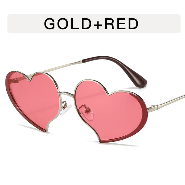 Heart Frame Sunglasses