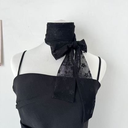 Lace Scarf / Hair Tie Scarf (Various Designs)