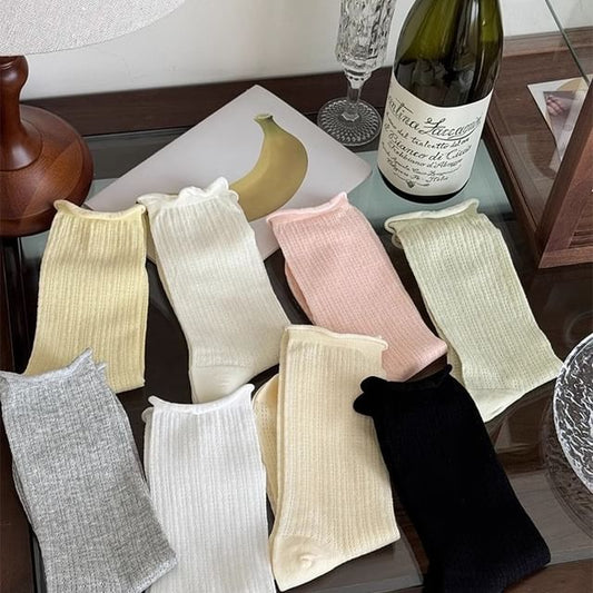 Pointelle Socks