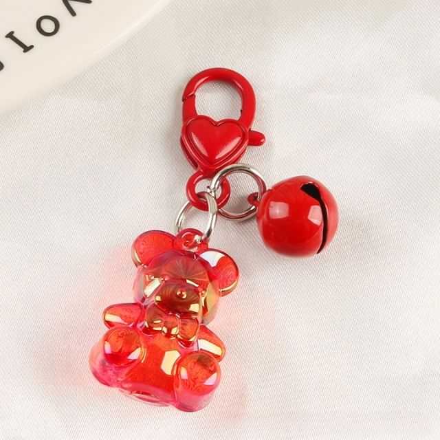 Bell Bear Bag Charm Keyring