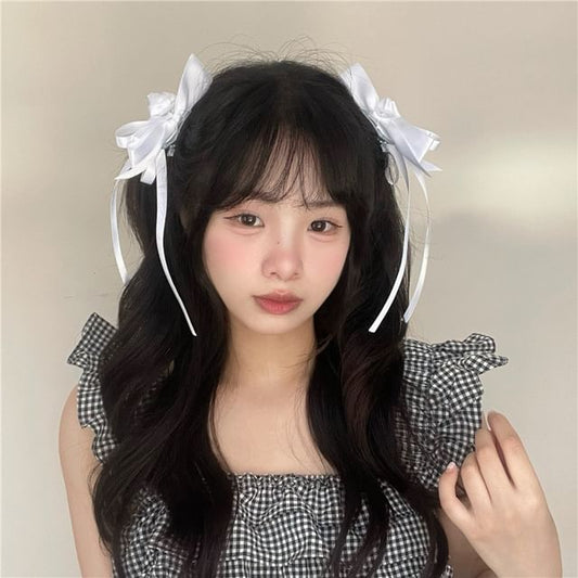 Floral Plain Hair Clip