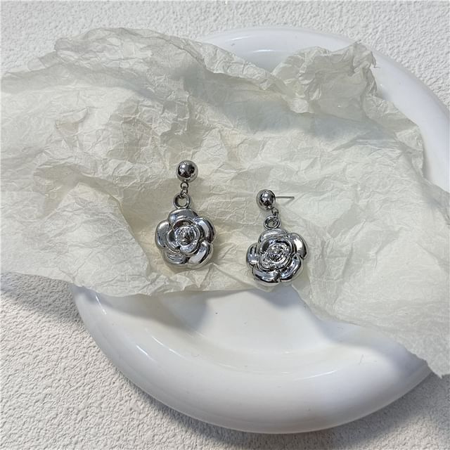 Floral Necklace / Drop Earring