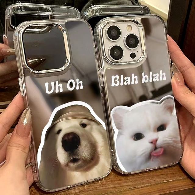 Animal Mirrored Phone Case