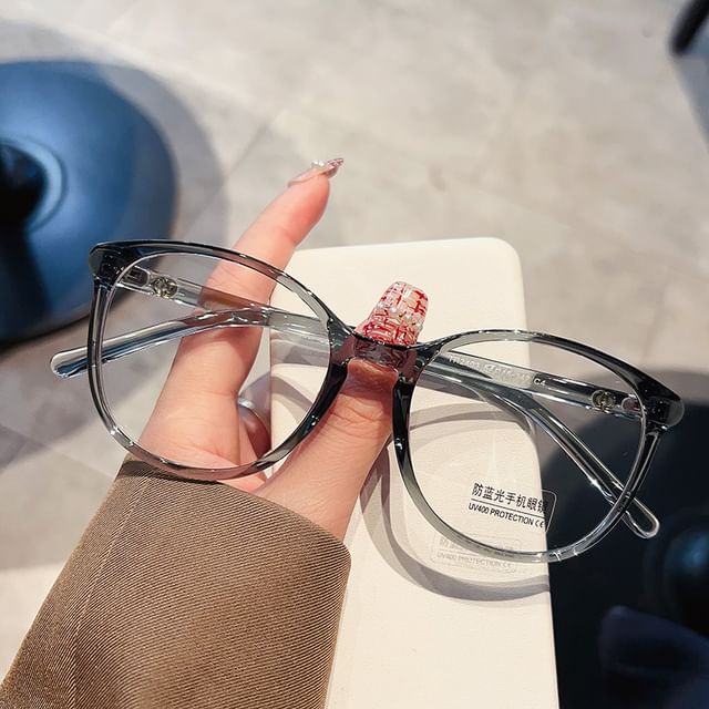 Round Frame Blue Light Blocking Glasses