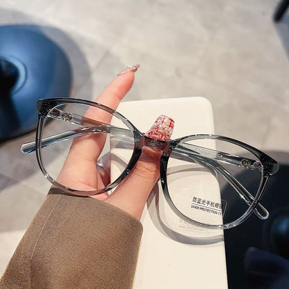 Round Frame Blue Light Blocking Glasses