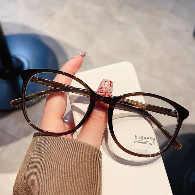 Round Frame Blue Light Blocking Glasses