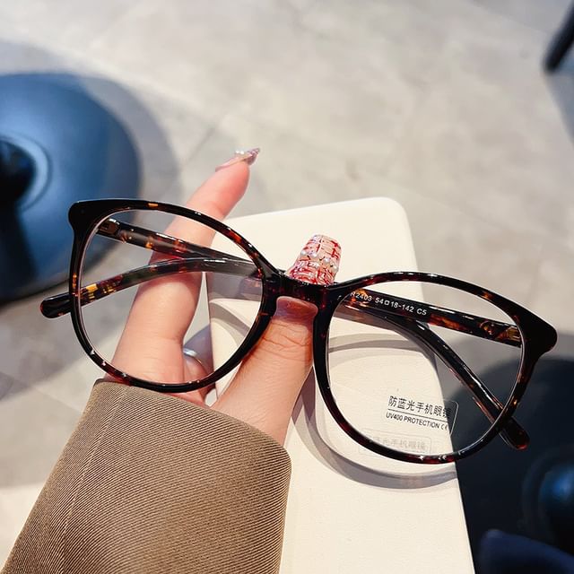 Round Frame Blue Light Blocking Glasses