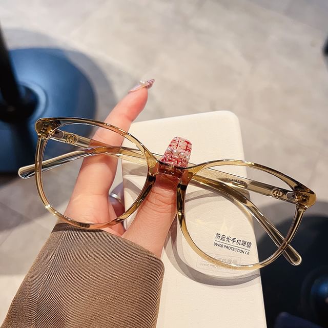 Round Frame Blue Light Blocking Glasses