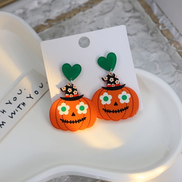 Halloween Drop Earring