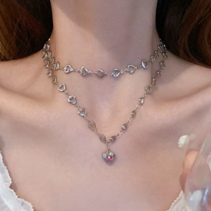 Heart Chain Necklace
