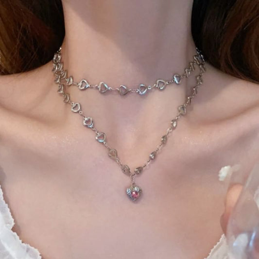 Heart Chain Necklace