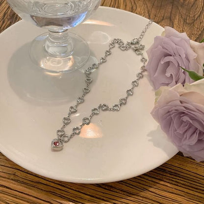 Heart Chain Necklace