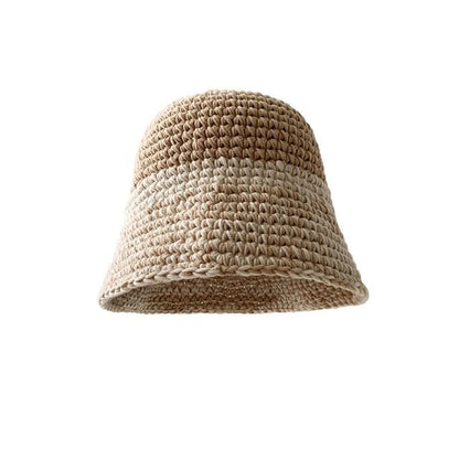 Panel Knit Bucket Hat