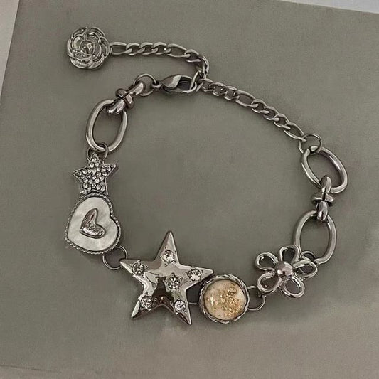 Chained Star Bracelet