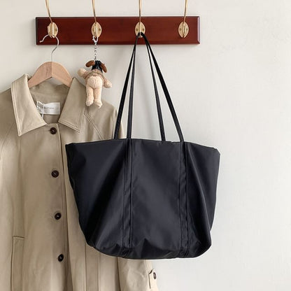 Plain Nylon Tote Bag