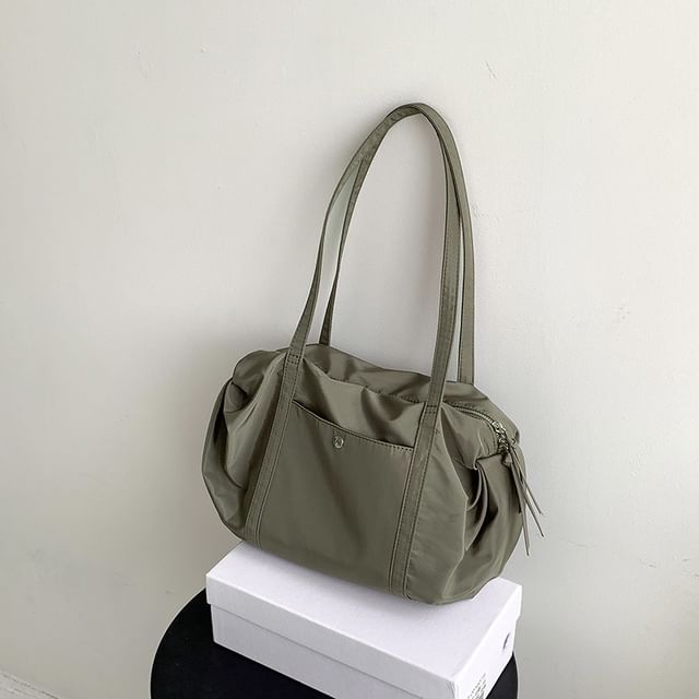 Plain Nylon Tote Bag