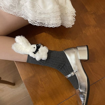 Rabbit Accent Socks