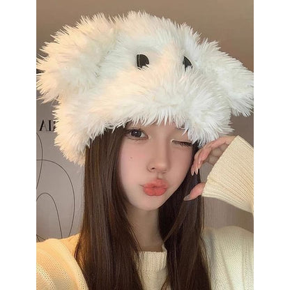 Cartoon Animal Fluffy Beanie