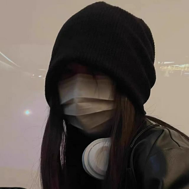 Plain Cotton Newsboy Cap