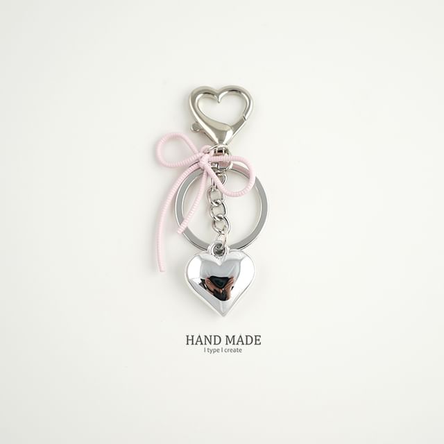 Heart Key Chain / Bag Charm