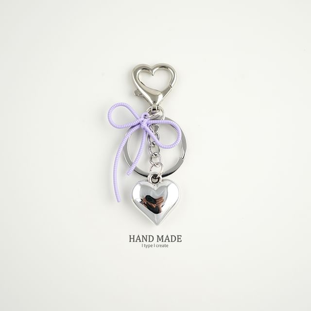 Heart Key Chain / Bag Charm