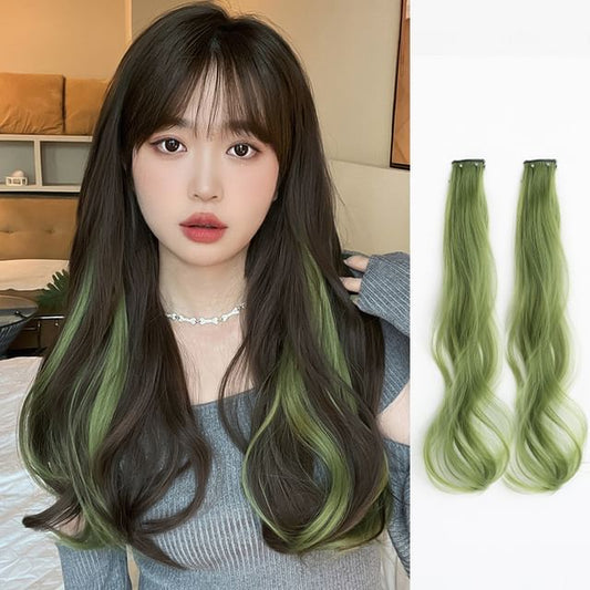 Colored Wave Hair Fringe