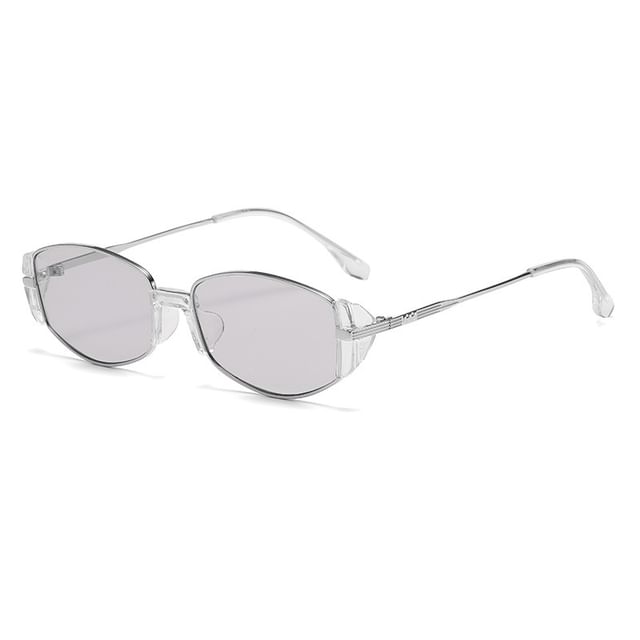 Flat Lens Shield Sunglasses