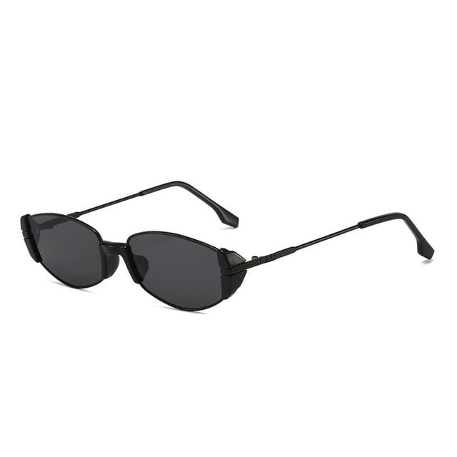 Flat Lens Shield Sunglasses