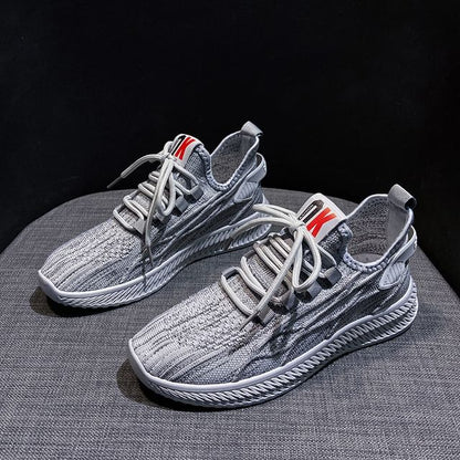 Knit Platform Sneakers