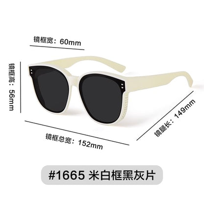 Round Polarized Sunglasses
