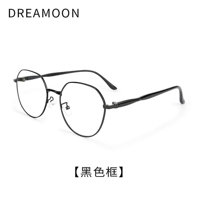 Round Metal Frame Blue Light Blocking Eyeglasses