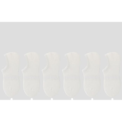 Plain No Show Socks Set