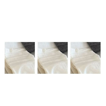 Set of 3 Pairs: Plain Socks