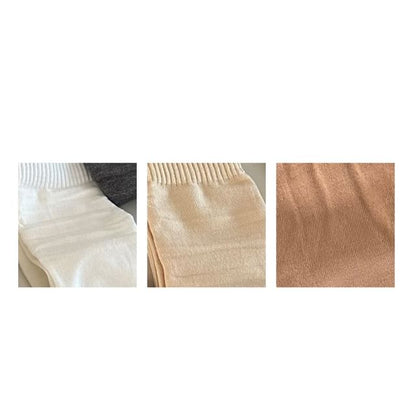 Set of 3 Pairs: Plain Socks