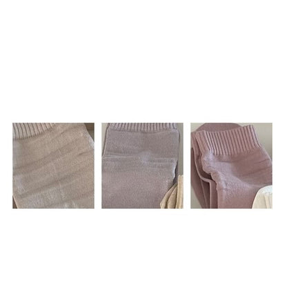 Set of 3 Pairs: Plain Socks