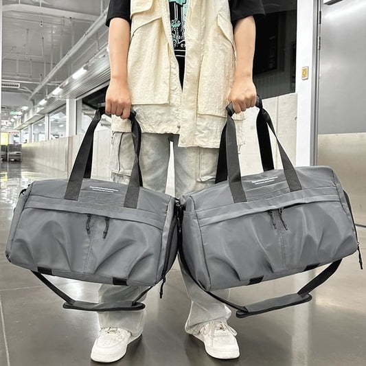 Duffel Lettering Nylon Bag