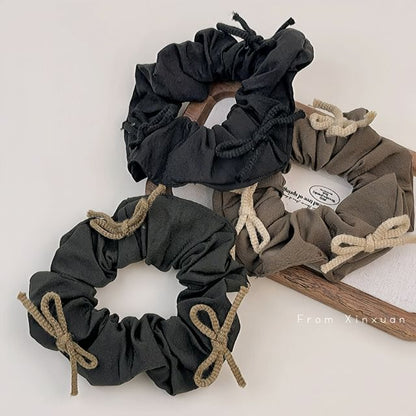 Bow Accent Scrunchie