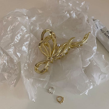 Bow Alloy Hair Claw