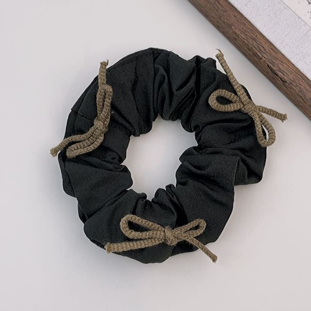Bow Accent Scrunchie